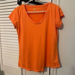 5/$20 Xersion Bright Orange Short Sleeve Tee